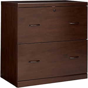 2 drawer lateral file cabinet wood